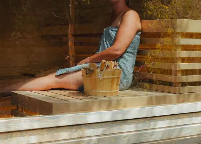 Schlaffass Natursee-chalet Mit Sanitaerfass,hot Tub,sauna,jacuzzi,angeln Twist