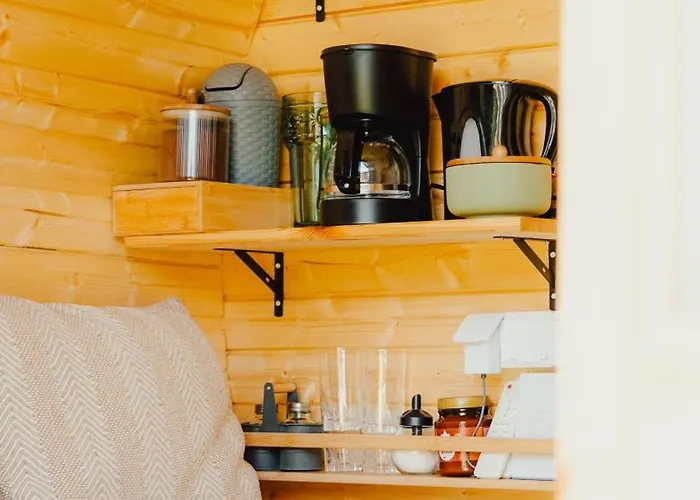 Schlaffass Natursee-chalet Mit Sanitaerfass,hot Tub,sauna,jacuzzi,angeln Campo de lujo *